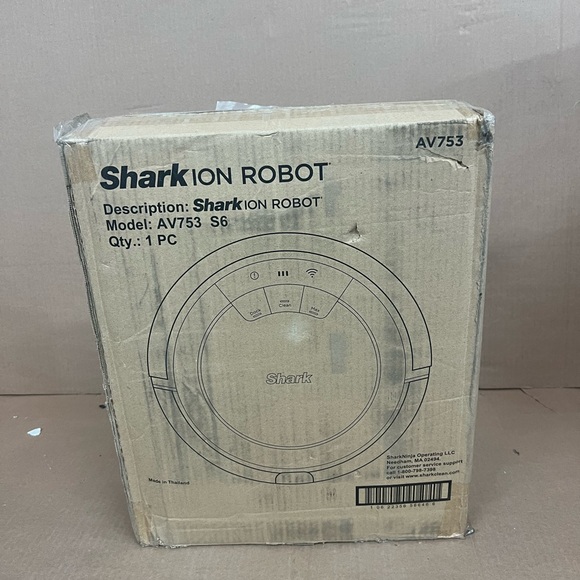 Shark AV753 ION Robot Vacuum, Tri-Brush System, Wifi Connected Grey - Picture 2 of 7